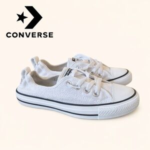 Converse Shoreline Slip-On Sneakers Women’s 6 • Mesh Knit